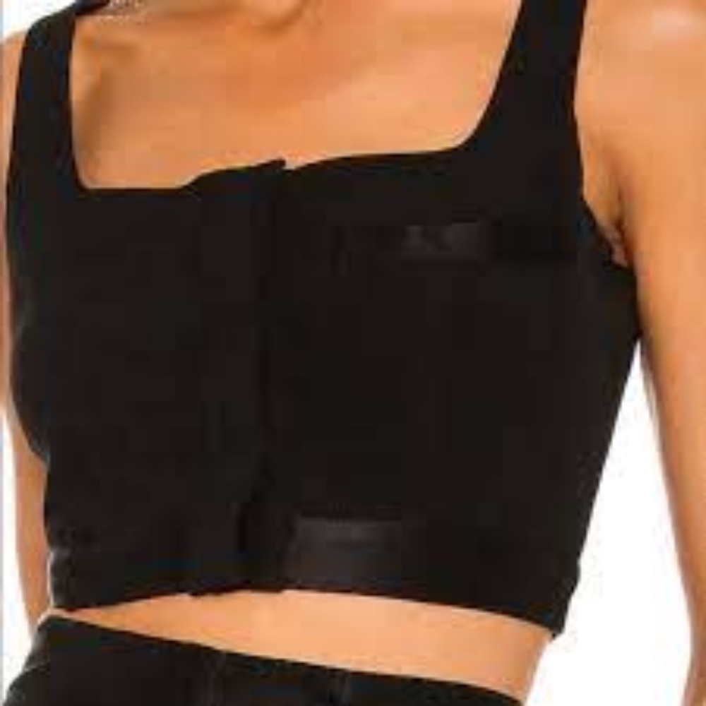 Lovers and Friends Yasmeen Vest in Black - Size XXS